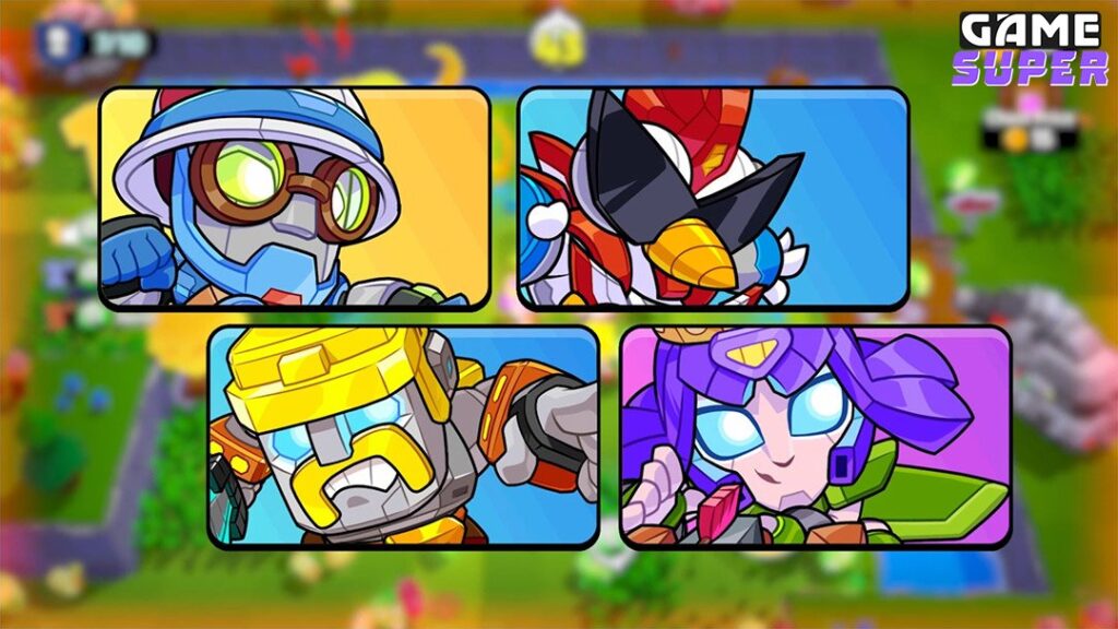 Skins Robóticas de Trasformers no Squad Busters