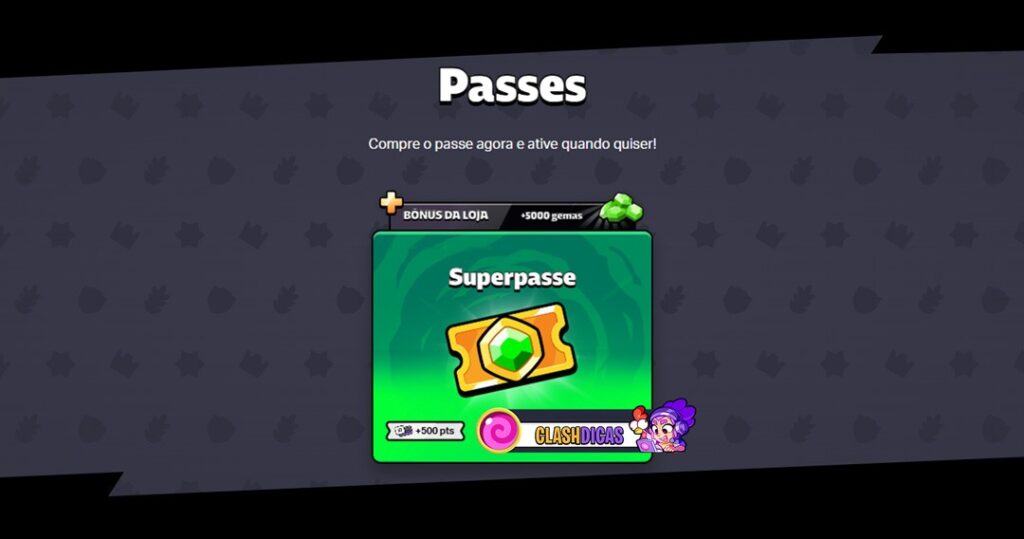 Superpasse com bônus na Supercell Store de Squad Busters