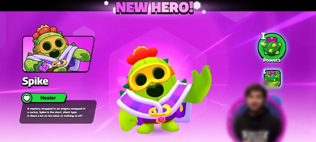 Spike novo herói curador