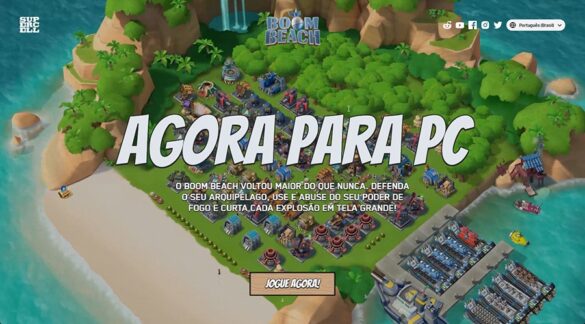 Como Jogar Boom Beach no PC Windows Gameplay Boom Beach no PC nativo