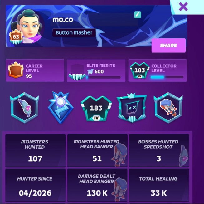 Personalização de perfil - mo.co Personalização de perfil em mo.co